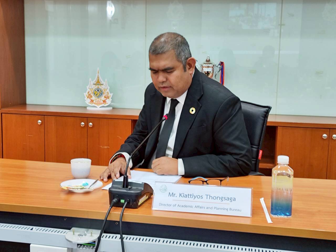 title - สวผ.จัดประชุมความคืบหน้าข้อเสนอโครงการความร่วมมือไทย - รัสเซีย ระหว่าง  State University of Land Use Planning (GUZ) และ ส.ป.ก.